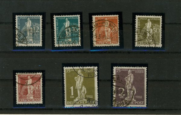 Briefmarke Berlin 35/41 gestempelt
