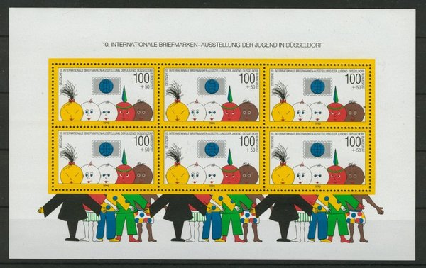Briefmarke BRD Block 21 ** mit 1472