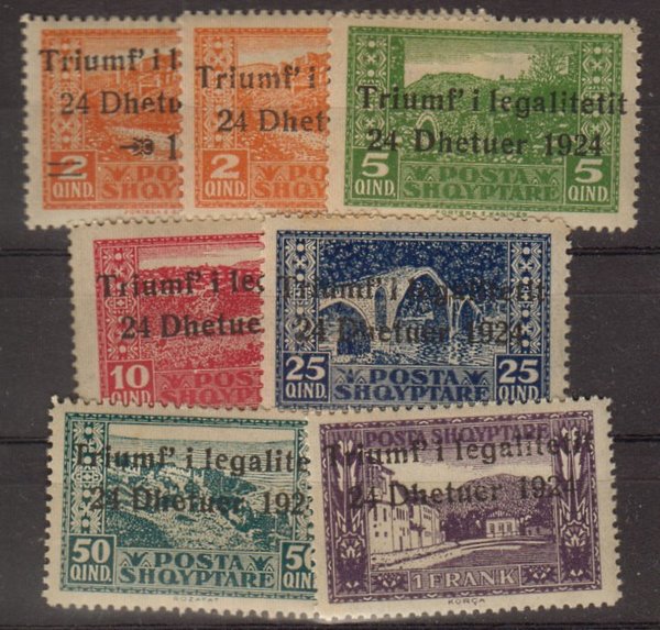Briefmarke Albanien 104-10 *