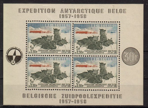 Briefmarke Belgien Block 25 **