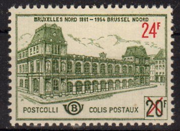 Briefmarke Belgien Postpaketmarken 53 **