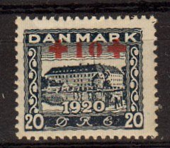 Briefmarke Dänemark 116 *