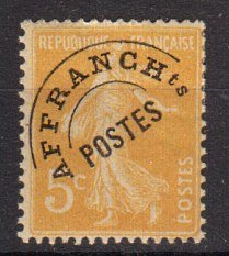 Briefmarke Frankreich 140 V c *