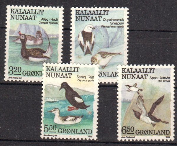 Briefmarke Grönland 191-94 **