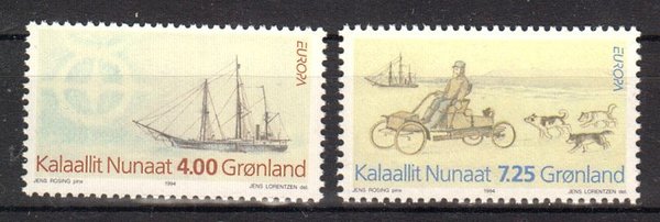 Briefmarke Grönland 247-48 **