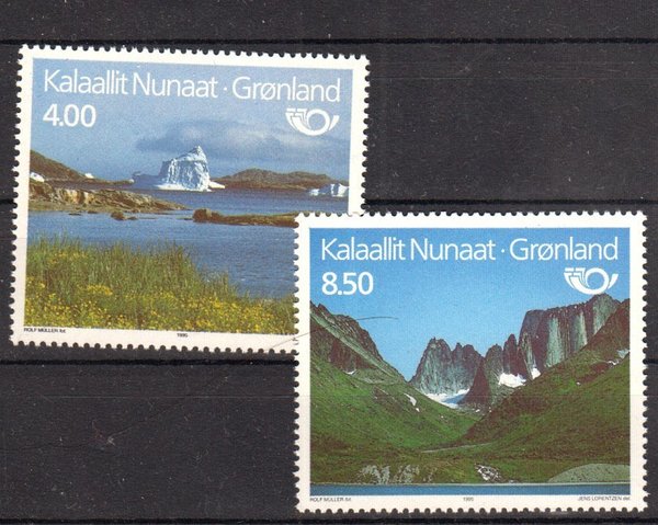 Briefmarke Grönland 260-61 **