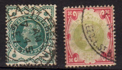Briefmarke Großbritannien 100-01 o