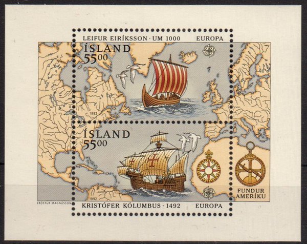 Briefmarke Island Block 13 **