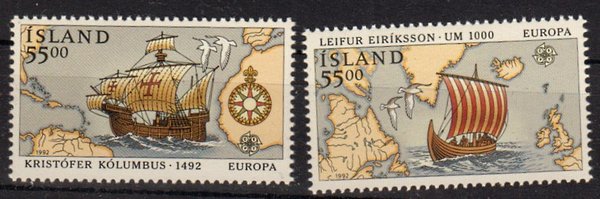 Briefmarke Island 762-63 **