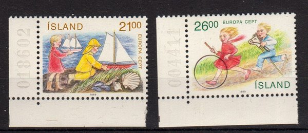 Briefmarke Island 701-02 **