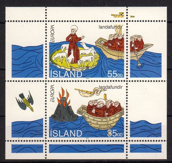 Briefmarke Island Block 15 **