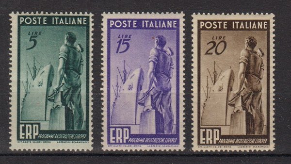 Briefmarke Italien 774-76 **