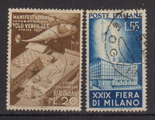 Briefmarke Italien 830-31 o