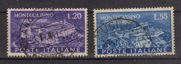 Briefmarke Italien 837-38 o