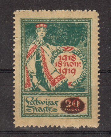 Briefmarke Lettland 56 *