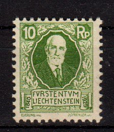Briefmarke Liechtenstein 72 **