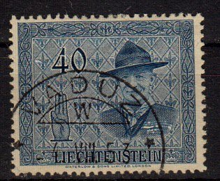 Briefmarke Liechtenstein 318 o