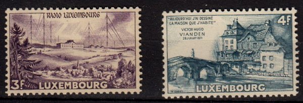 Briefmarke Luxemburg 512-13 **