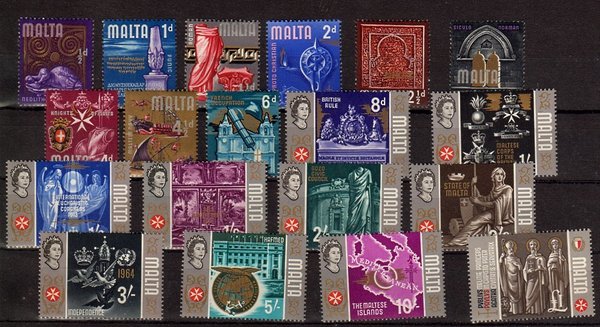Briefmarke Malta 301-19 **