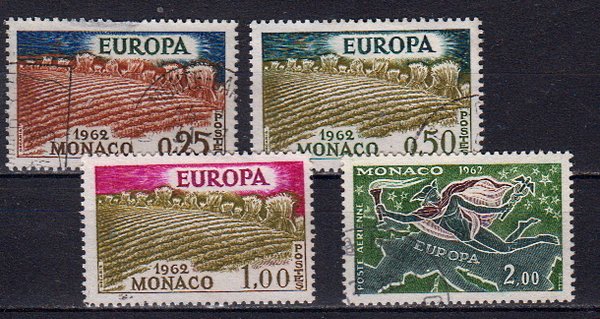 Briefmarke Monako 695-98 o