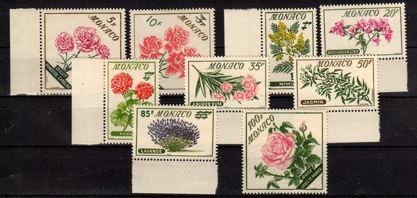 Briefmarke Monako 609-17 **