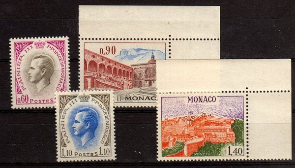 Briefmarke Monako 1017-20 **
