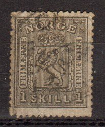 Briefmarke Norwegen 11 o