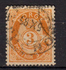 Briefmarke Norwegen 23 o