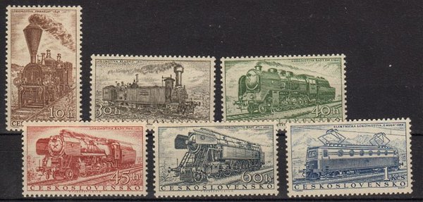 Briefmarke Tschechoslowakei 988-93 **