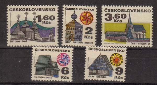 Briefmarke Tschechoslowakei 1987-91 **