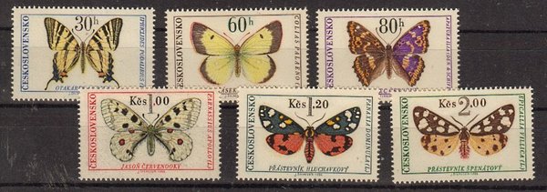 Briefmarke Tschechoslowakei 1620-25 **