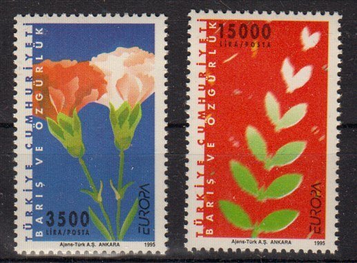Briefmarke Türkei 3047-48 **