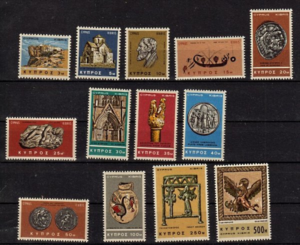Briefmarke Zypern 273-85 **