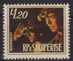 Briefmarke Albanien 1716 **