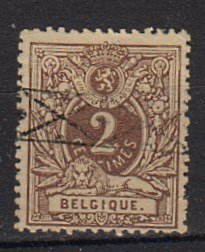 Briefmarke Belgien 48 o