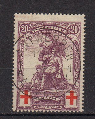 Briefmarke Belgien 106 o