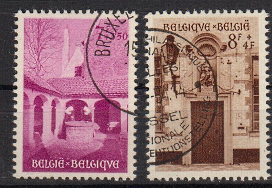Briefmarke Belgien 998-99 o