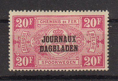 Briefmarke Belgien Zeitungspaketmarken 41 *