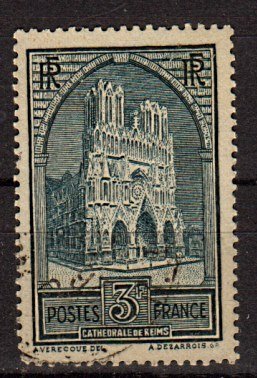 Briefmarke Frankreich 256 III o