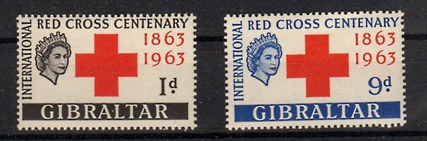Briefmarke Gibraltar 164-65 **