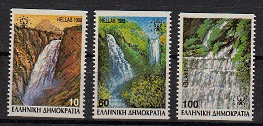 Briefmarke Griechenland 1692-94 C **