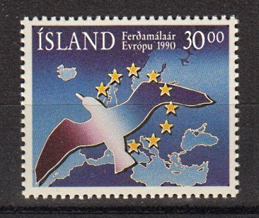 Briefmarke Island 730 **