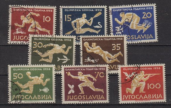 Briefmarke Jugoslawien 804-11 o