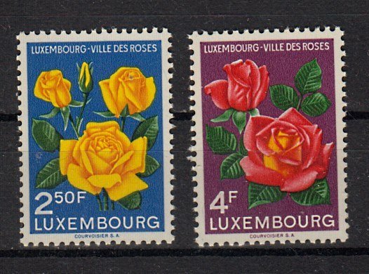 Briefmarke Luxemburg 549-50 **