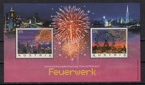Briefmarke Österreich Block 34 **