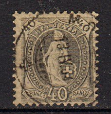 Briefmarke Schweiz 68 A o