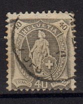 Briefmarke Schweiz 91 D o
