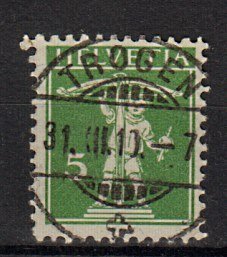 Briefmarke Schweiz 113 II o