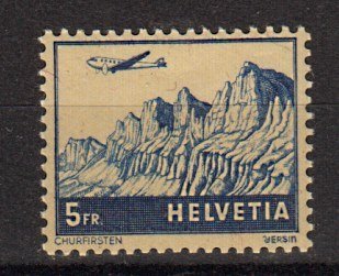 Briefmarke Schweiz 394 *