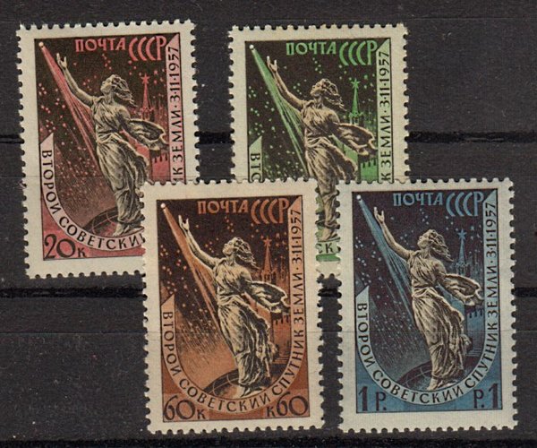 Briefmarke Sowjetunion 2042-45 ** auch als Paare